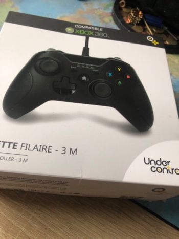 Manette compatible Xbox 360 filaire