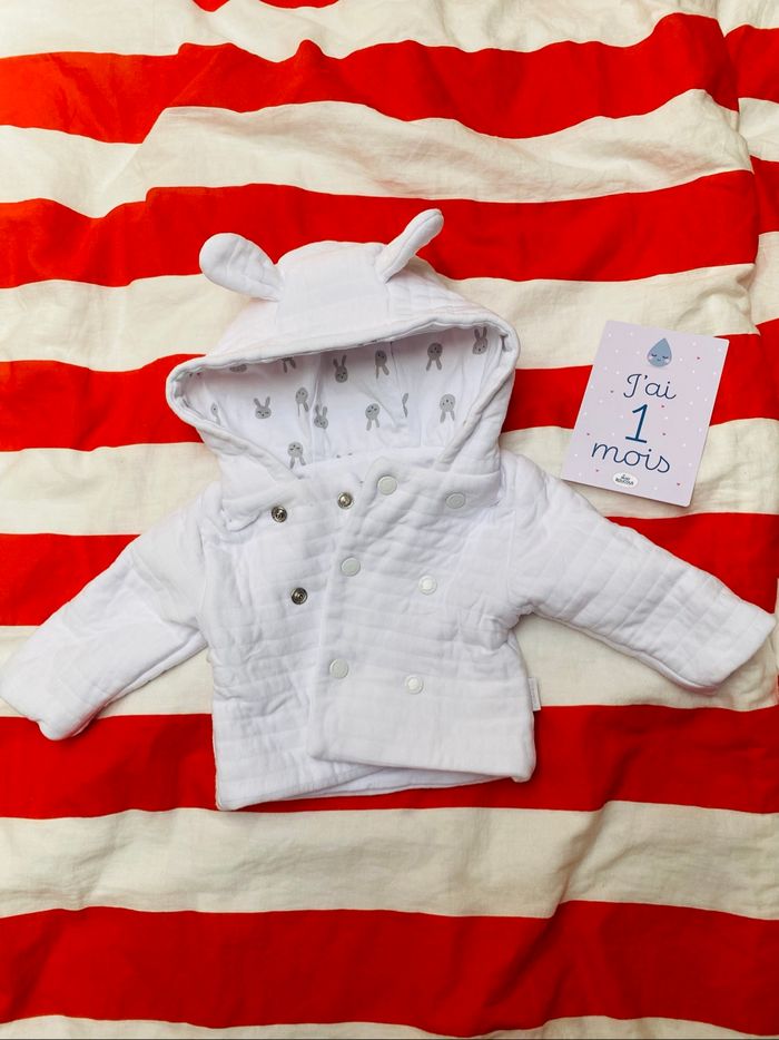 Veste molletonnée avec capuche parfait état - photo numéro 3