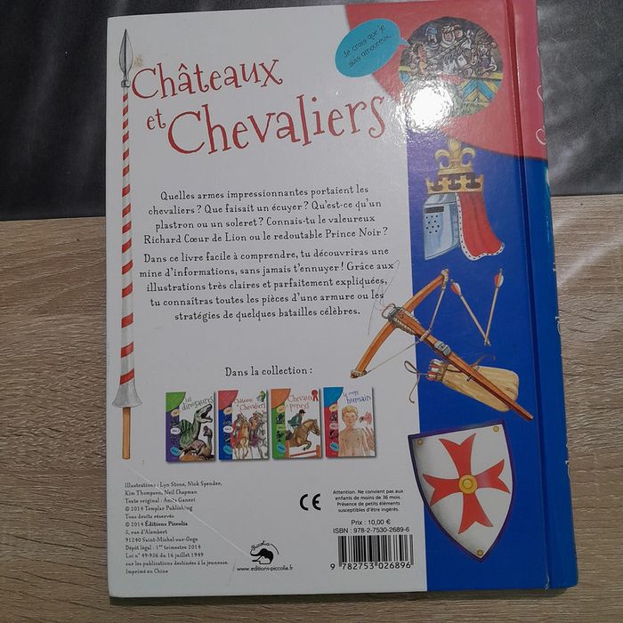 livre à volets Châteaux et chevaliers - photo numéro 6