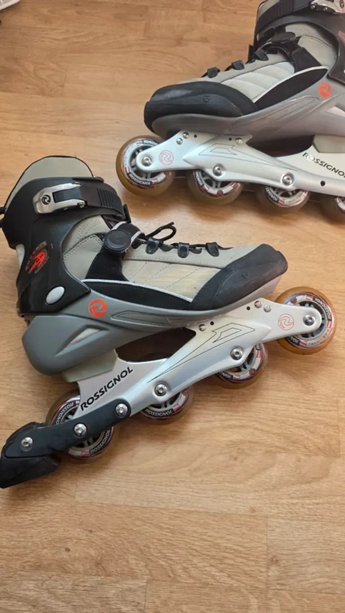 Roller Rossignol Cockpit 6x + Protections Taille 43 - photo numéro 4