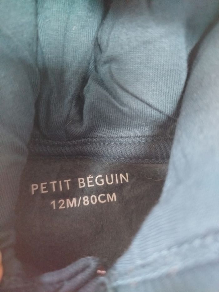 🦎 ensemble petit béguin 12 mois 80 cm neuf 🦎 - photo numéro 3
