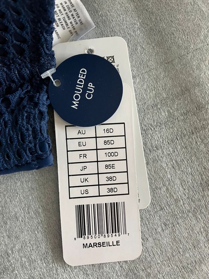 Haut maillot de bain bleu Fantasie neuf - photo numéro 2