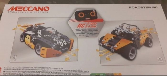 Meccano roadster 2 en 1 radiocommandé neuf - photo numéro 2