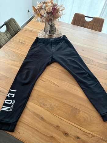 Pantalon jogging Dsqquared noir 16 ans