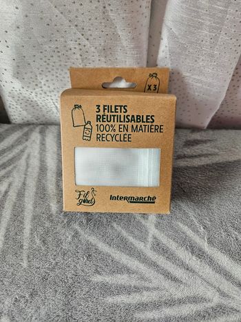 Lot de 3 filets réutilisable