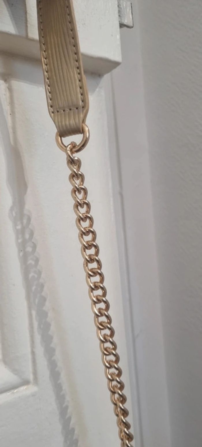 Sac pochette bandoulière doré irisé arc en ciel neuf - photo numéro 4