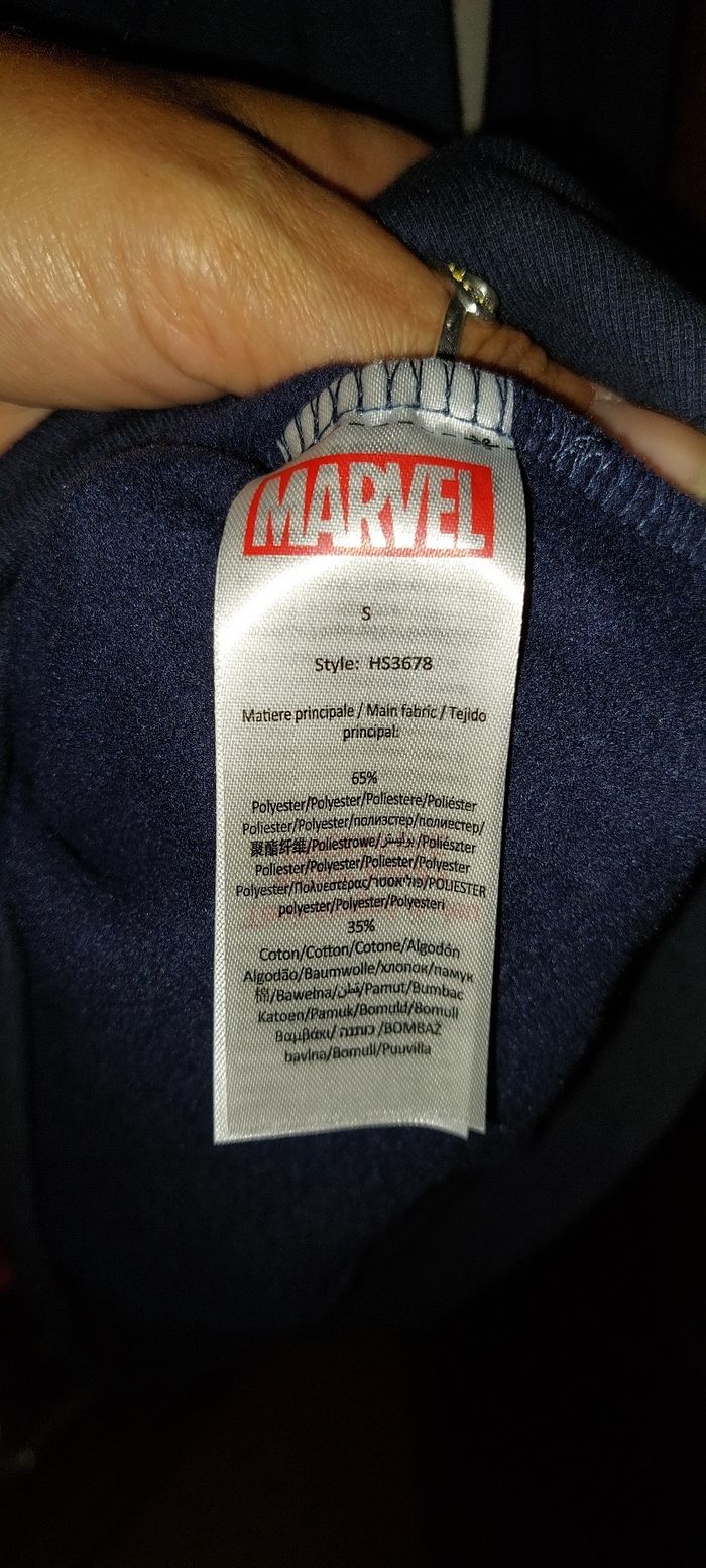 Pull Marvel Captain America taille M - photo numéro 3