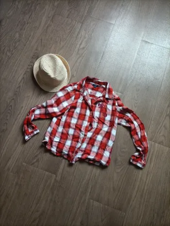 Jolie chemise à carreaux Kiabi 12 ans