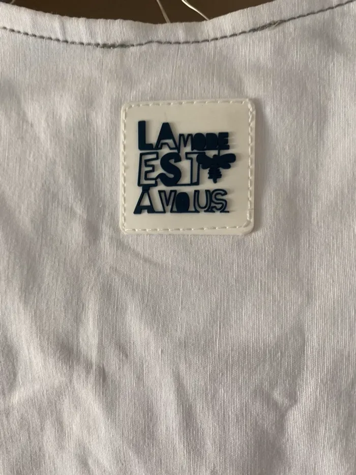 Bolero blanc taille 4 - photo numéro 8
