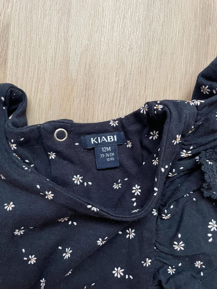 Robe Kiabi bleue marine 12 mois - photo numéro 3