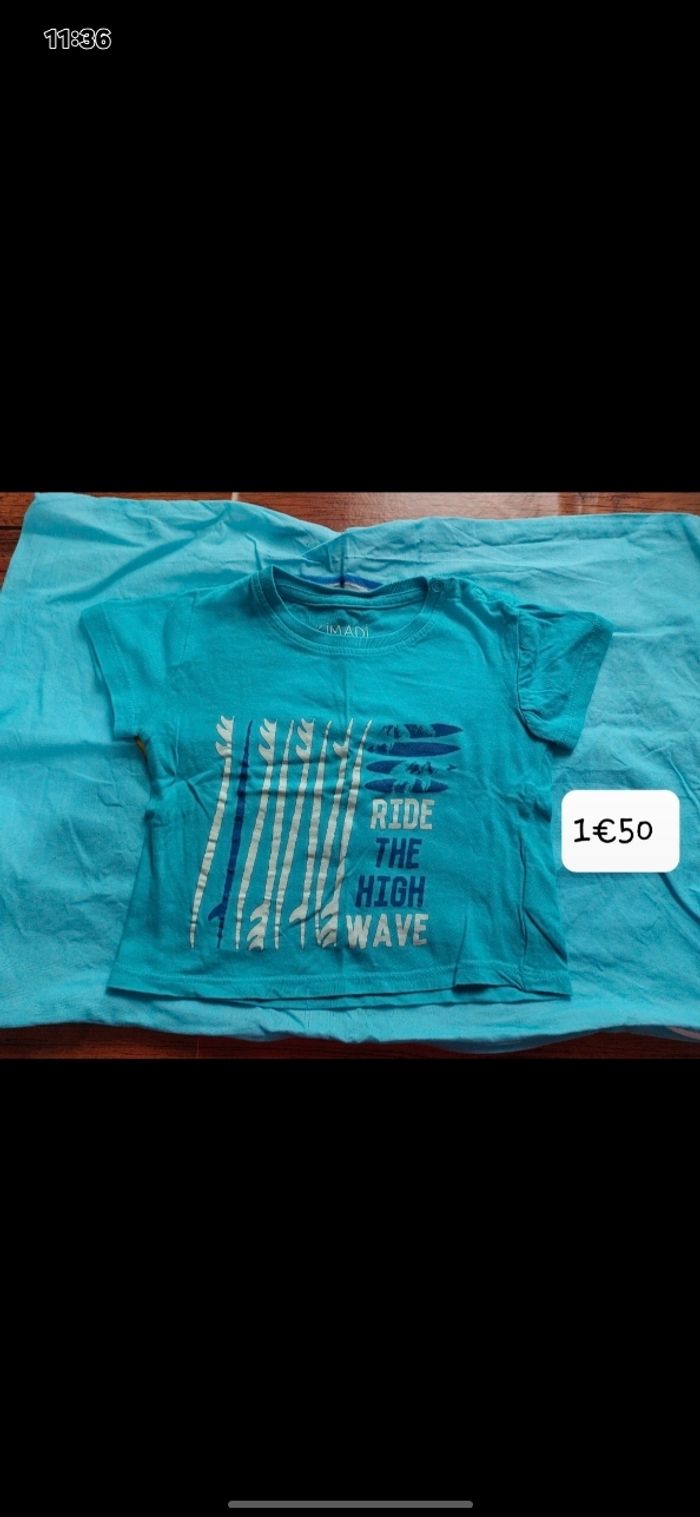 T shirt garçon 18 mois