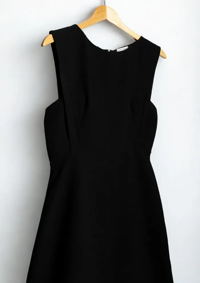 Robe noire Sandro Paris Taille L - photo numéro 3