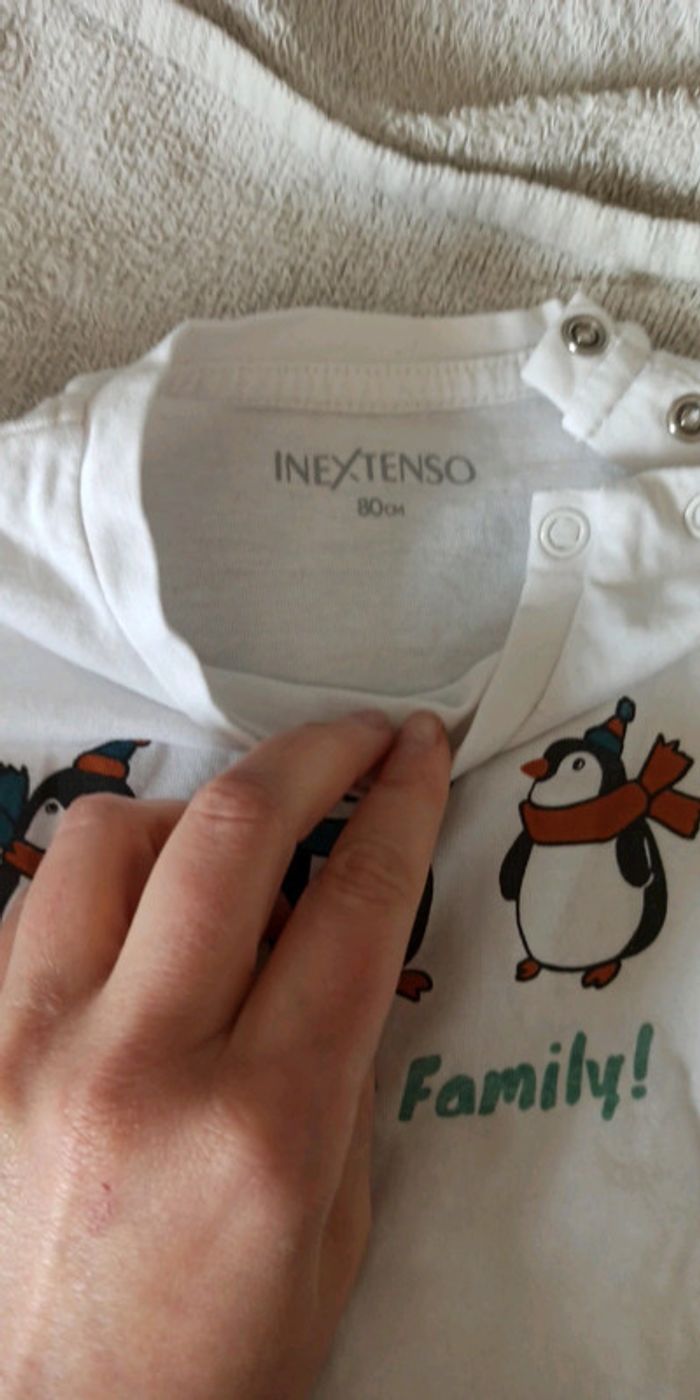 T shirt blanc in extenso - photo numéro 2