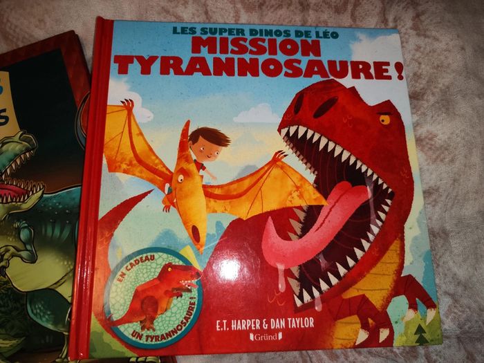 Lot de 2 livres sur les dinausaures - photo numéro 2