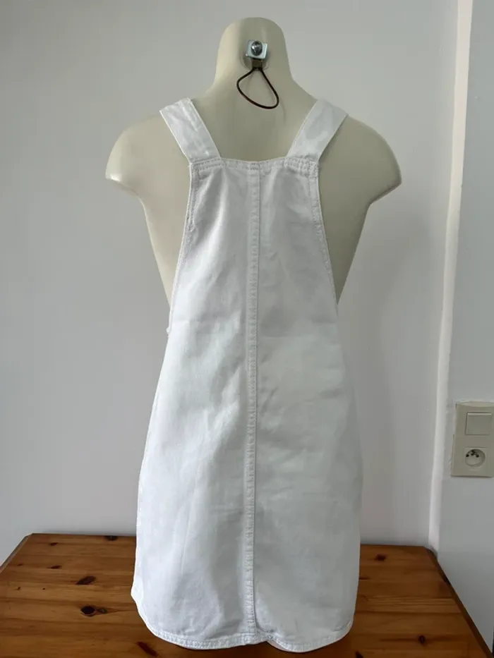 Robe en jean blanche - photo numéro 4