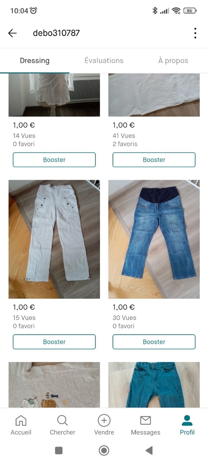 Lot de vêtements de grossesse - photo numéro 3