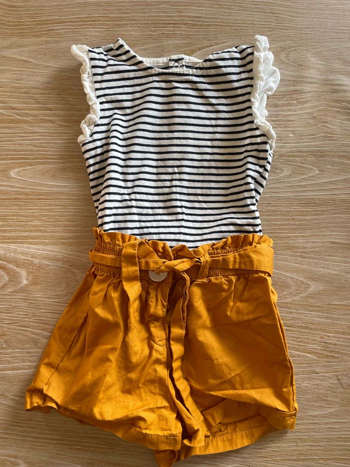 Ensemble short et 2 tee-shirts - photo numéro 3