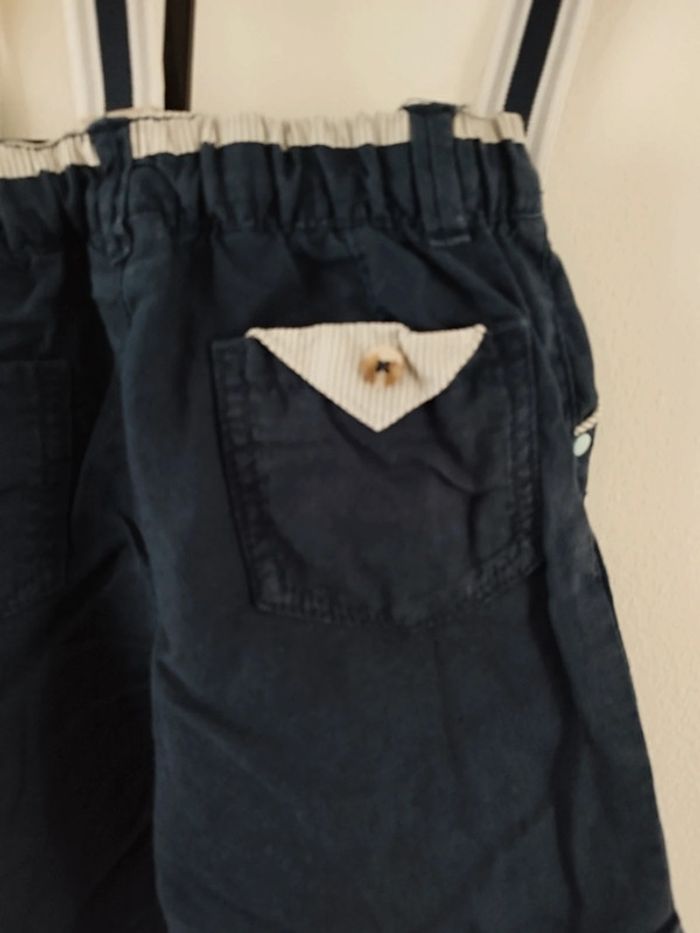 Short bretelles bébé garçon 18m - photo numéro 6
