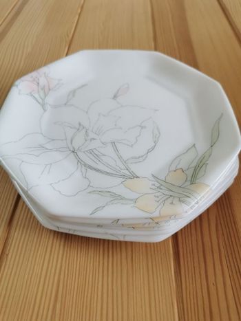 7 assiettes à dessert Arcopal