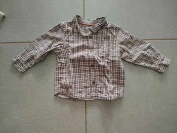 Chemise à carreaux Obaibi T.18M