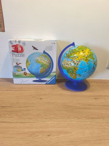 Puzzle 3D globe