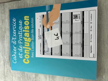 Cahier d'exercice et de pratique de la Conjugaison neuf