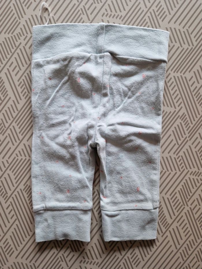 Legging fille Orchestra bleu ciel naissance 50 cm - photo numéro 4