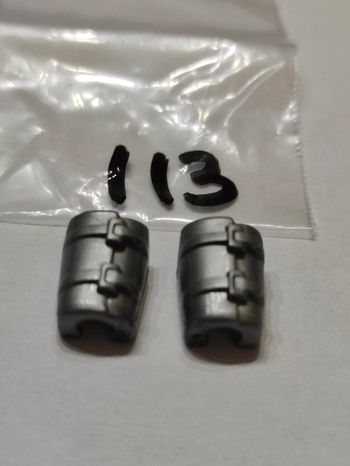 Playmobil 0.50 cts chevalier 2 manchettes argentées