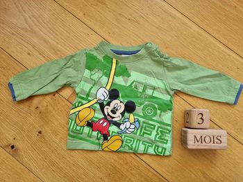 Tee shirt Mickey 3mois