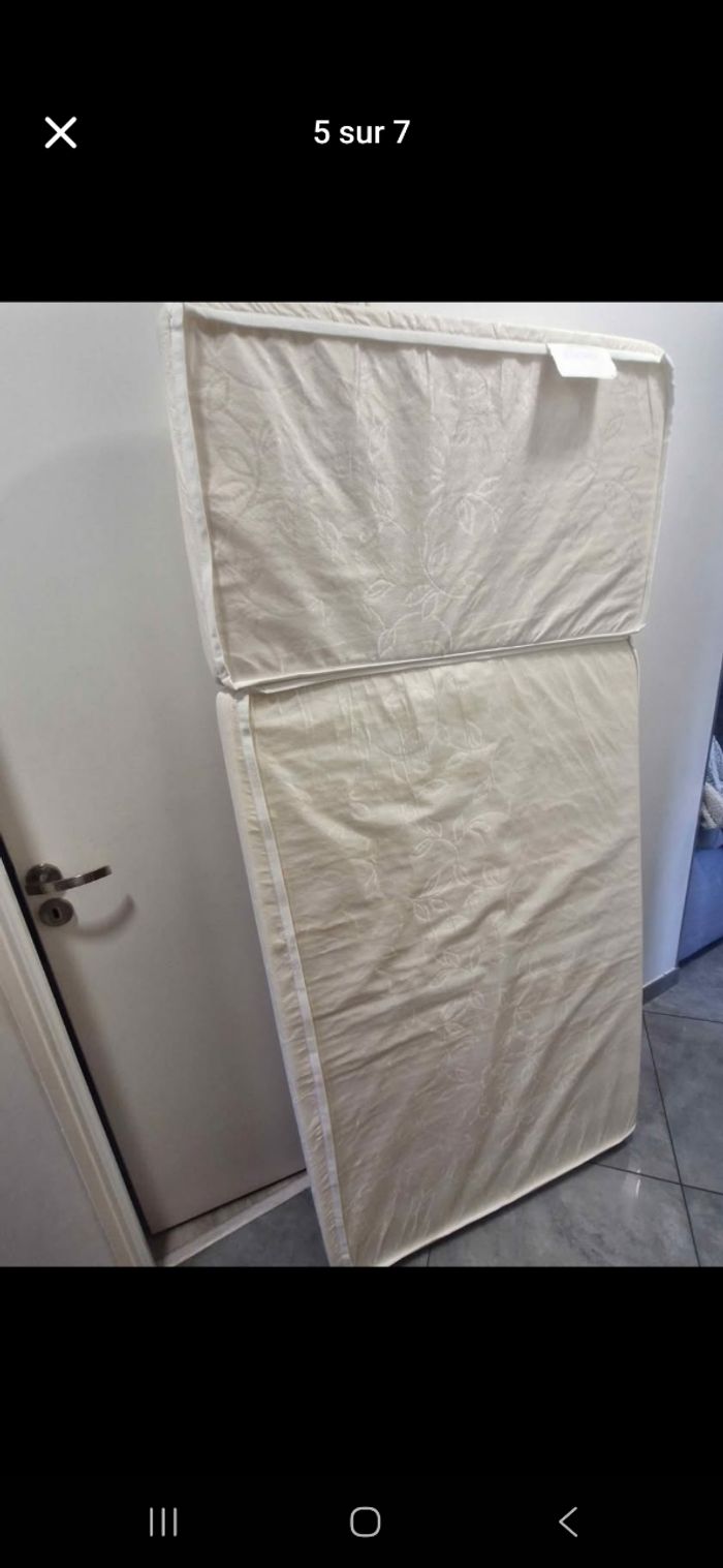 Matelas evolutif dont sa rallonge scratch  90×140 - 90×190 - photo numéro 2