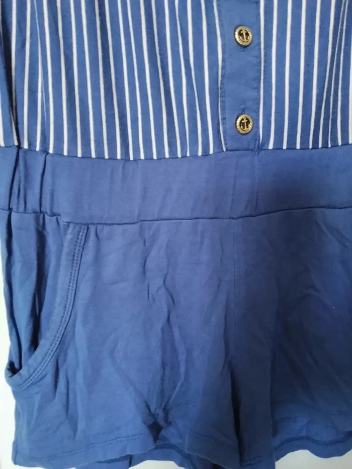 Combishort bustier marinière - photo numéro 4