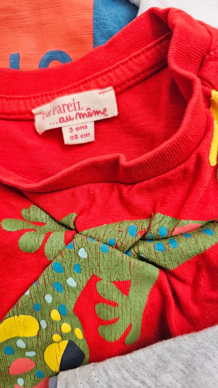 Gros lot 11 t-shirt 3 ans - photo numéro 4