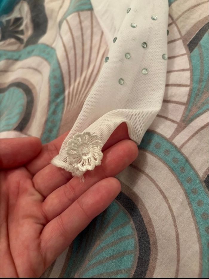 Robe anniversaire reine des neiges