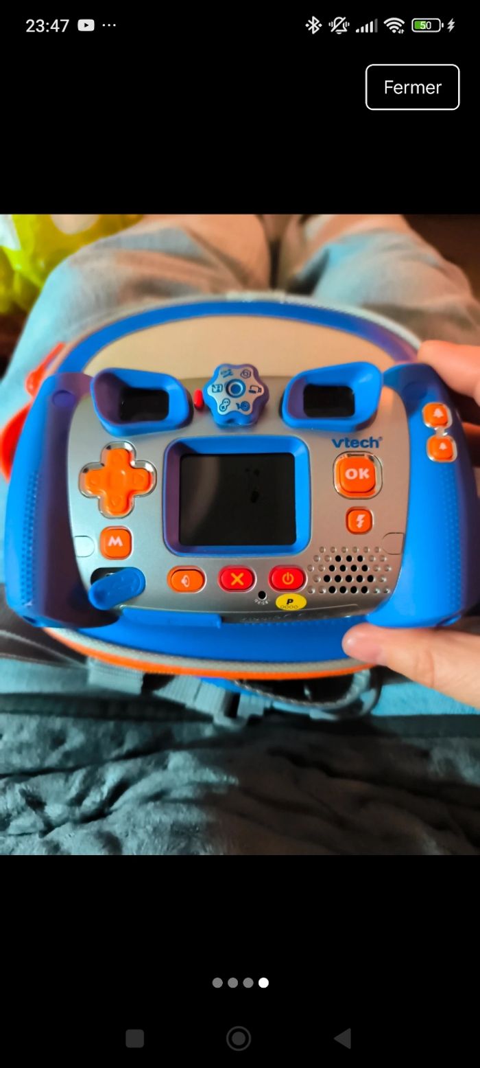 Kidizoom pro vtech fournit avec housse et câble - photo numéro 3