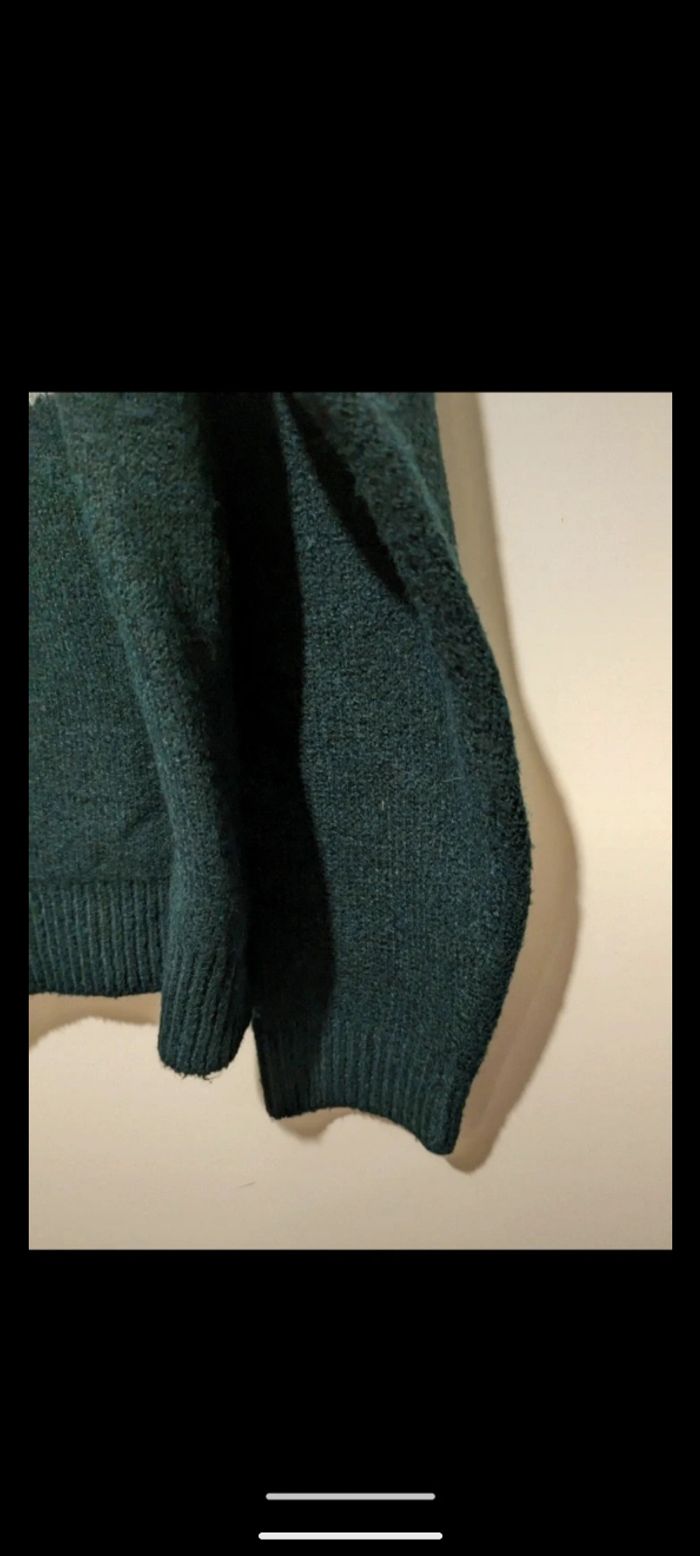 Beau pull Bodyflirt vert tricolore. Taille 38 - photo numéro 5