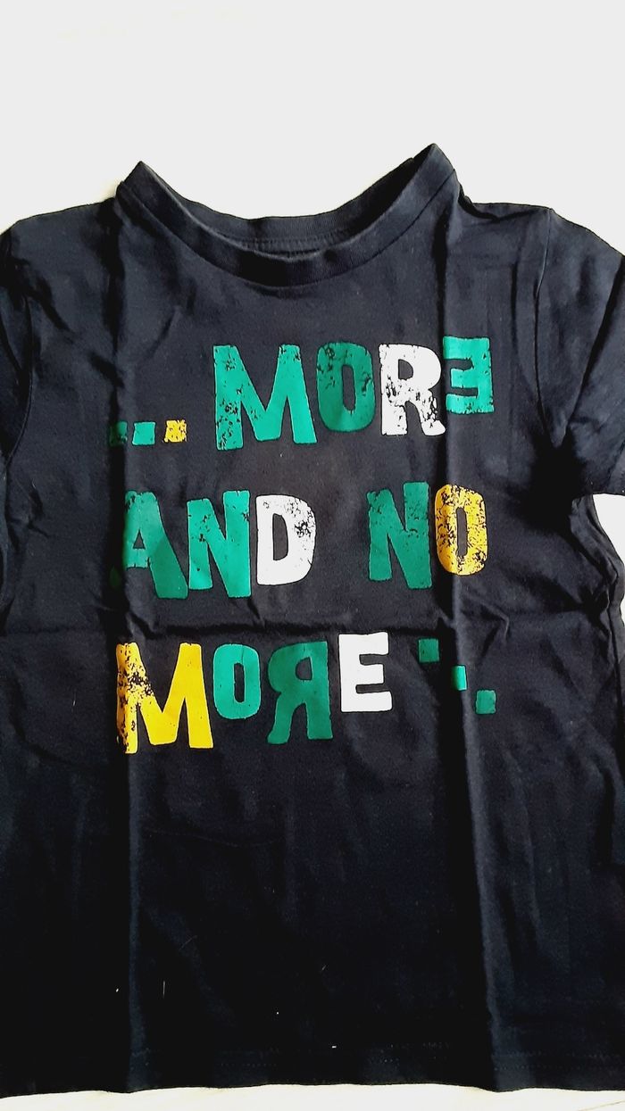 Vêtement garçon tee-shirt manches courtes bleu Kiabi 6 ans - photo numéro 2