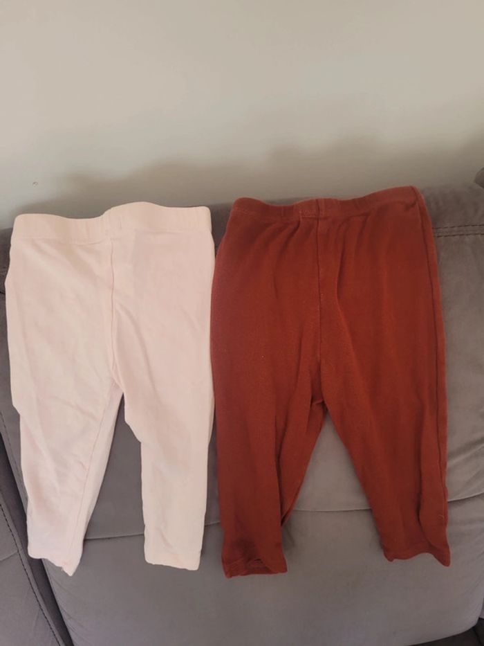 Lot leggins : Petit Béguin 24 mois + Sincère 24mois