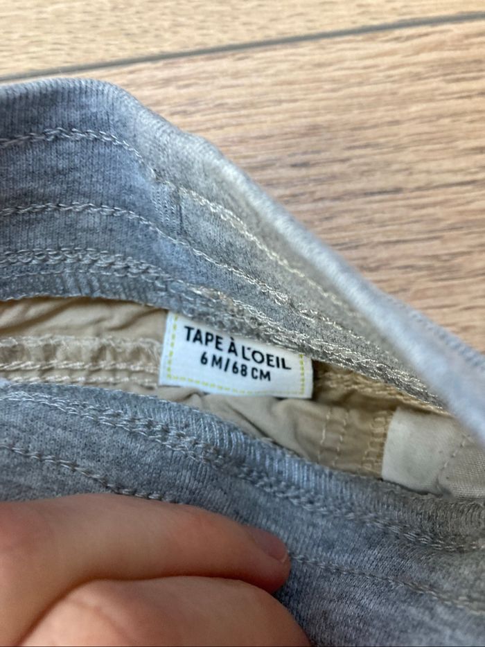 Pantalon beige 6 mois - photo numéro 3