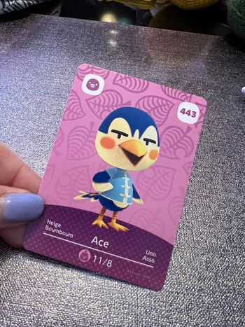 Carte Amiibo Animal Crossing - série 5 - 443 - Boumboum