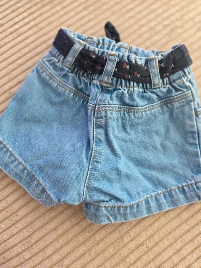 Short en jean fille - photo numéro 2