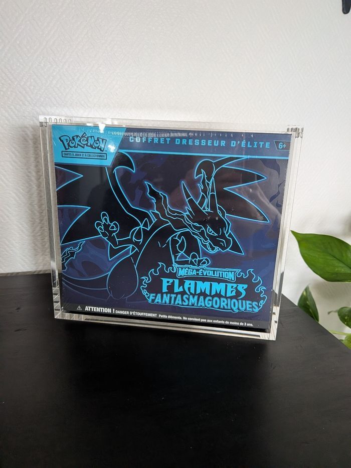Pokémon protection ETB coffret dresseur d'élite rigide acrylique - photo numéro 2