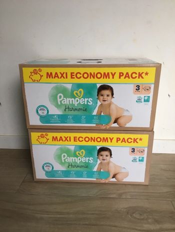 Couches Pampers harmonie taille 3
