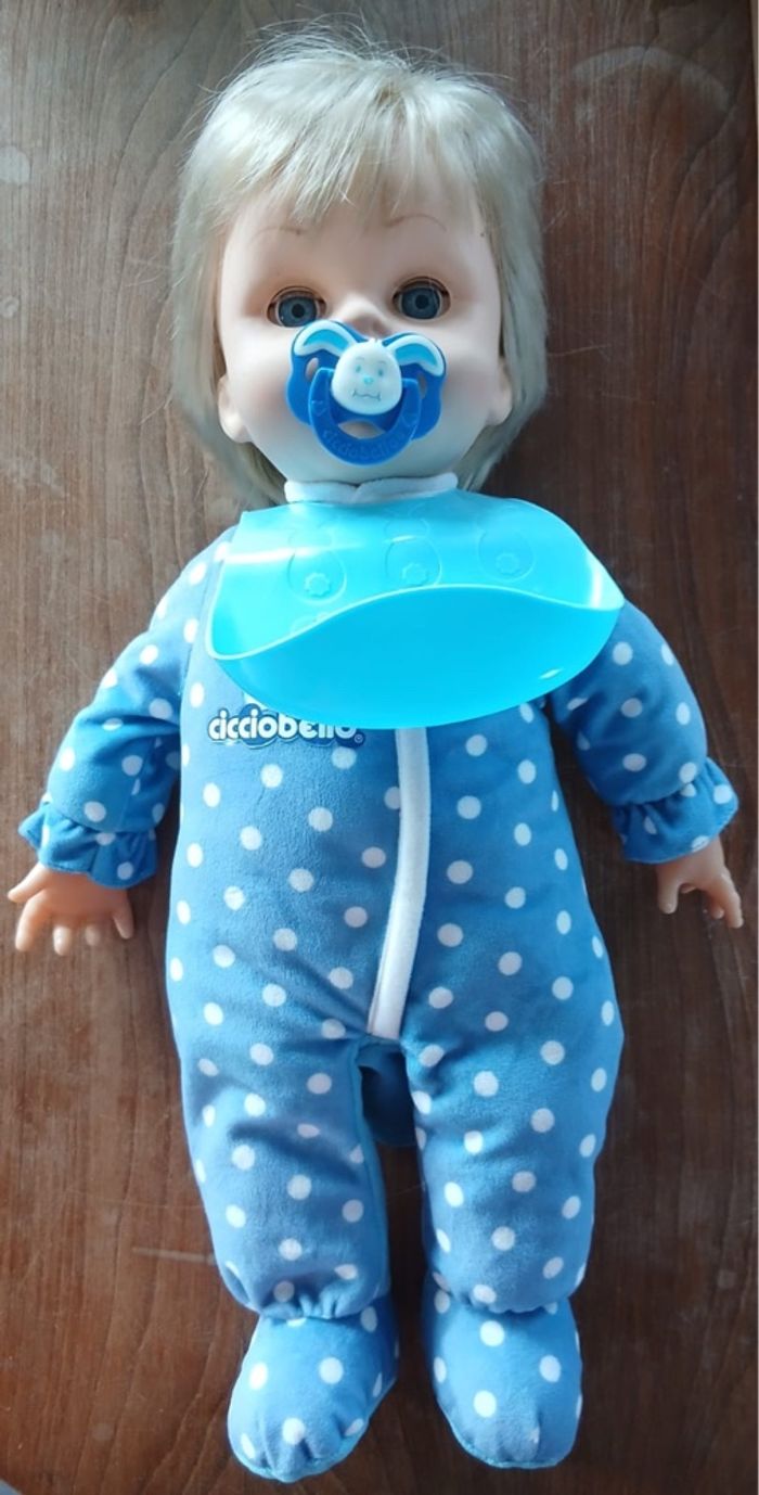 Cicciobello gros chagrin