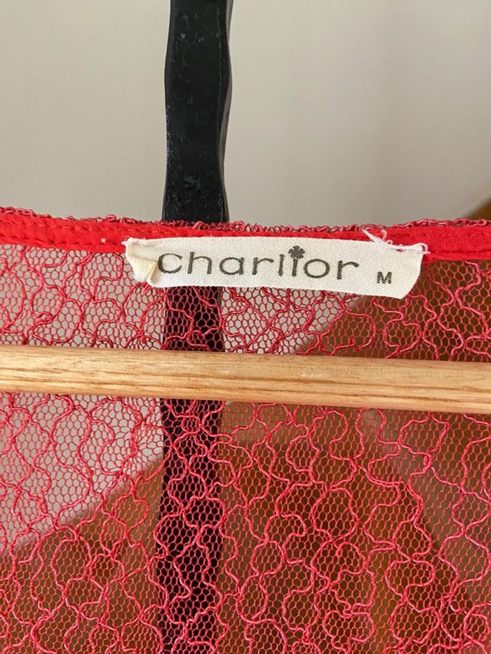 Blouse rouge Charlior - photo numéro 2