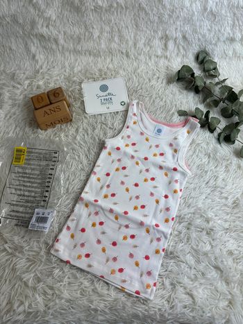 Lot de 2 débardeurs Sanetta taille 6 ans
