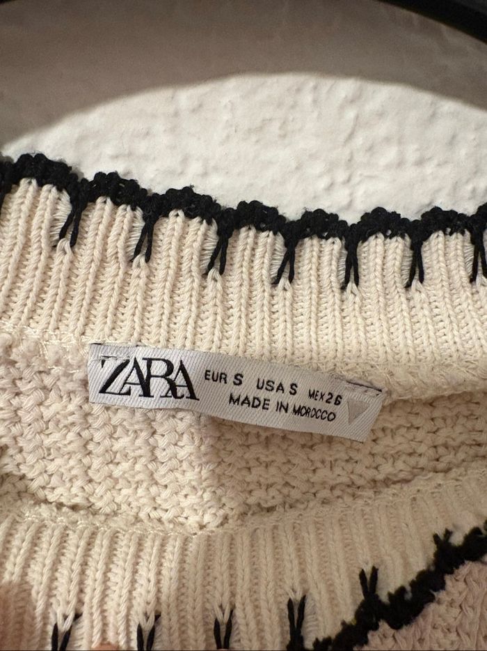 Top crochet Zara - photo numéro 3