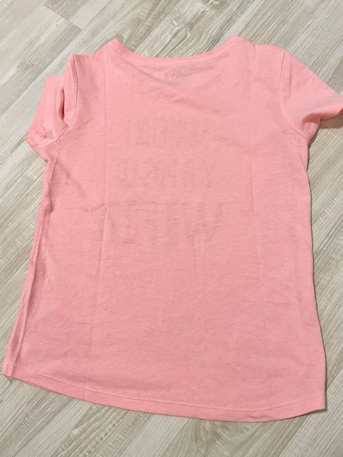 Tee-shirt fille La Halle - photo numéro 4