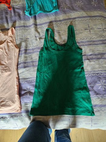 Débardeur kiabi vert 