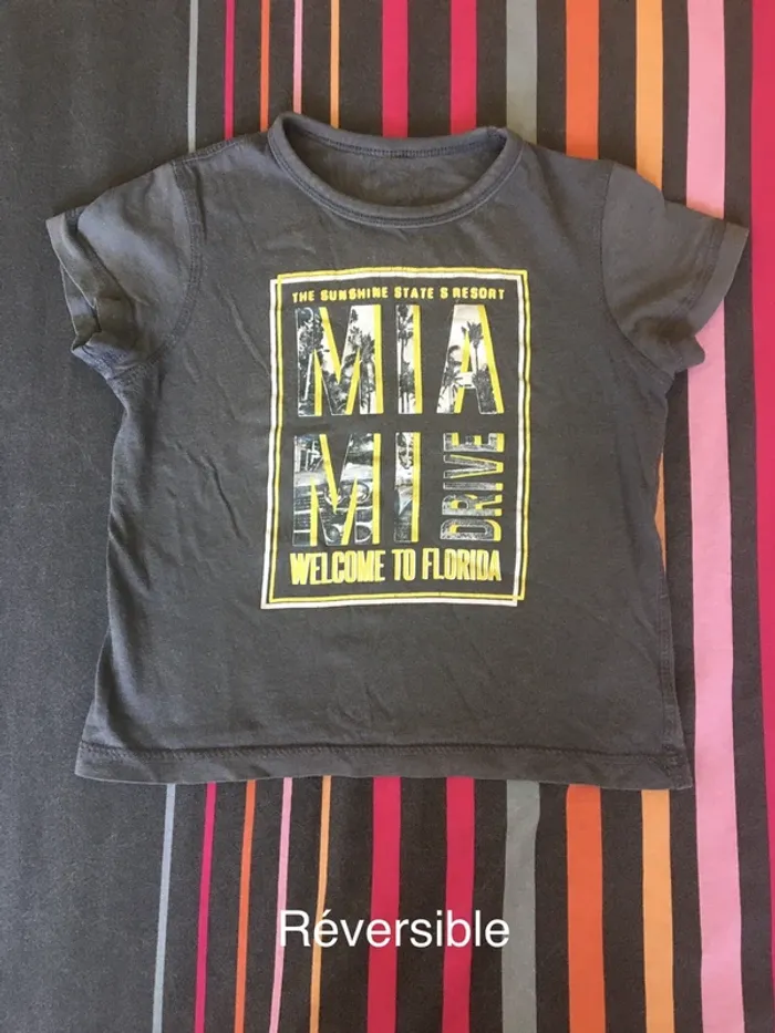 Tee-shirt réversible In Extenso 4 ans