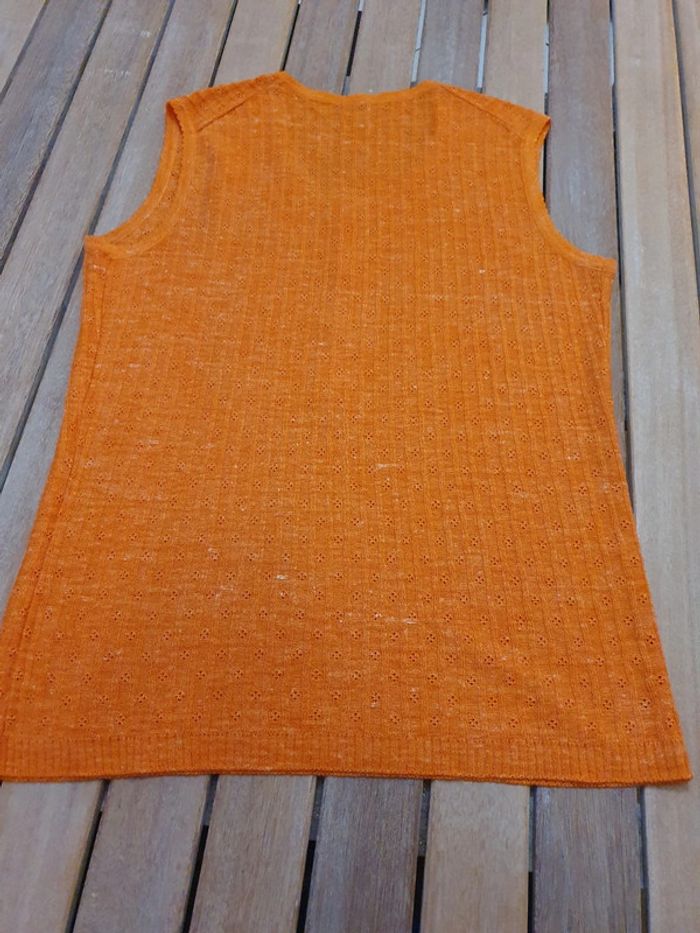 Tee-shirt sans manche femme T 38/40 - photo numéro 4